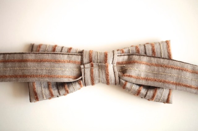 how to sew a bowtie