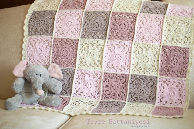 tigla bebek battaniyesi